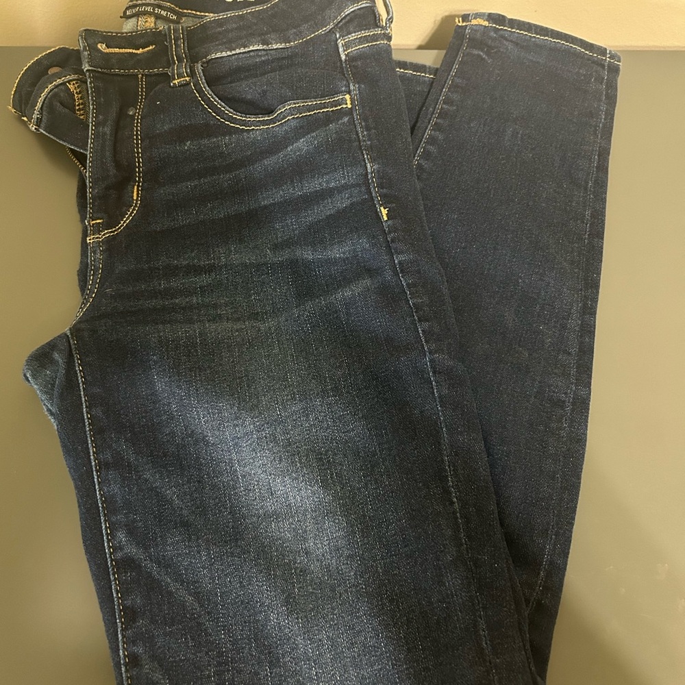 American Eagle Outfitters Dark Blue Skinny Jeggings